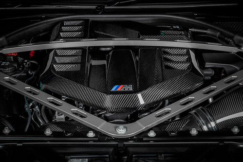 BMW G8X M3/M4/CSL Carbon Engine Cover - Gloss Finish