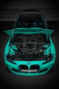 BMW G8X M3/M4/CSL Carbon Engine Cover - Gloss Finish
