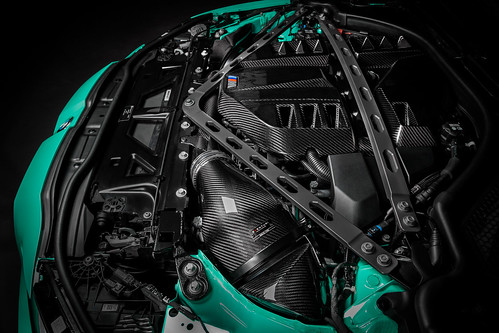 BMW G8X M3/M4/CSL Carbon Engine Cover - Gloss Finish