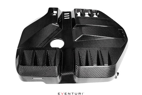 BMW G8X M3/M4/CSL Carbon Engine Cover - Gloss Finish