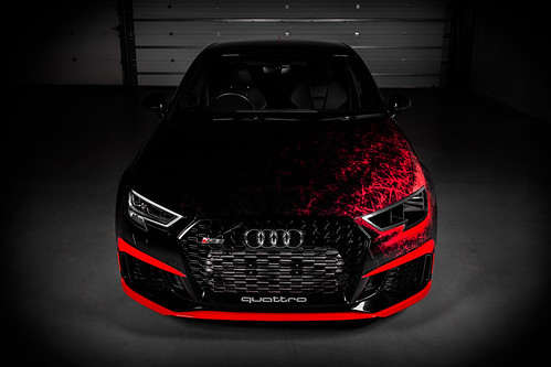 Eventuri - Audi RS3 Carbon Headlamp Race Ducts for Stage 3 intake
