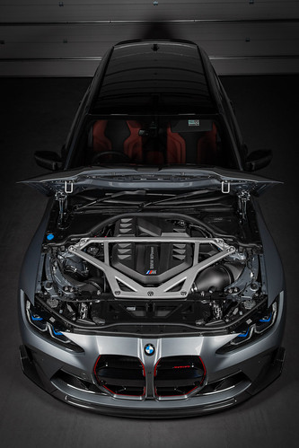 BMW G8X M3/M4 Carbon Intake for all strut braces - Matte Finish