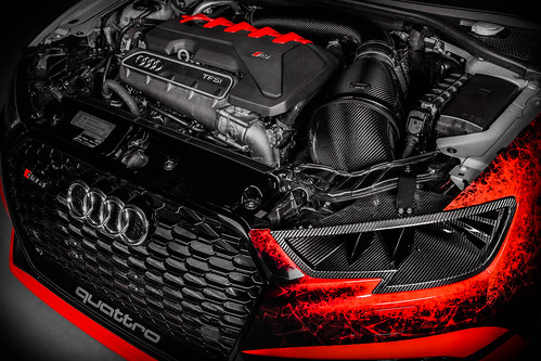 Eventuri - Audi RS3 Carbon Headlamp Race Ducts for Stage 3 intake