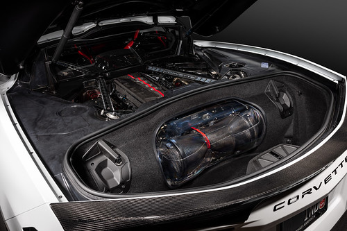 C8 Corvette Stingray Carbon Engine Cover