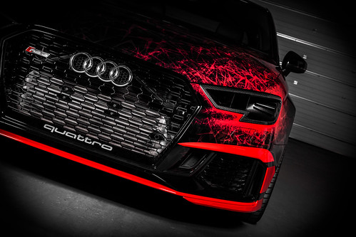 Eventuri - Audi RS3 Carbon Headlamp Race Ducts for Stage 3 intake