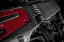 FK8 and FK2 Engine Cover Red and Black