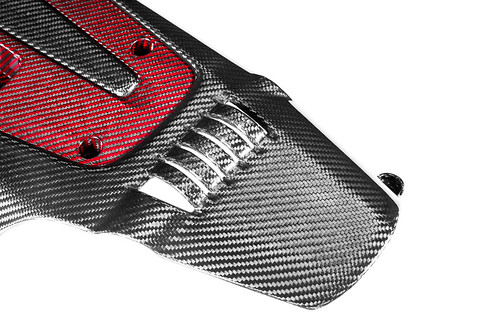 FK8 and FK2 Engine Cover Red and Black
