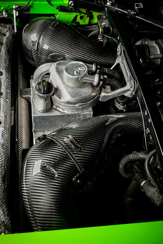 Lamborghini Huracan Carbon Engine Cover Set Matte Finish