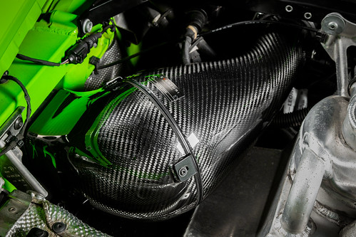Lamborghini Huracan Carbon Engine Cover Set Matte Finish