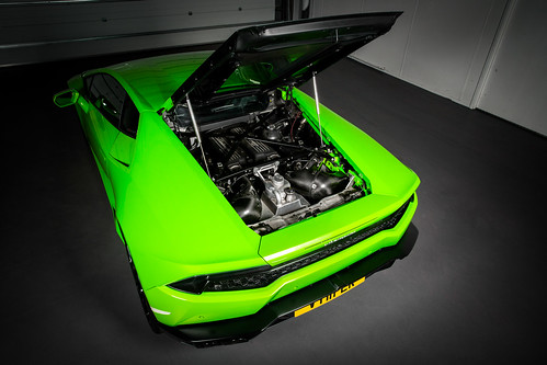 Lamborghini Huracan Carbon Engine Cover Set Matte Finish