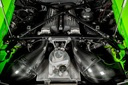 Lamborghini Huracan Carbon Engine Cover Set Matte Finish