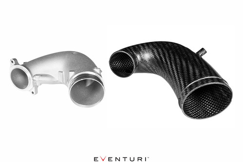 Eventuri - Audi RS3 / TTRS Gen 2 8V 8Y LHD Carbon turbo inlet with NO FLANGE
