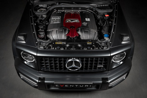 Mercedes G63 carbon intake & Engine Cover