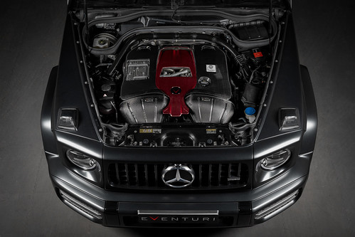 Mercedes G63 carbon intake & Engine Cover