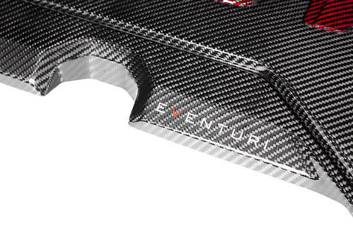 Eventuri - Audi RS3 Gen 2 / TTRS 8S Black and Red Engine Cover