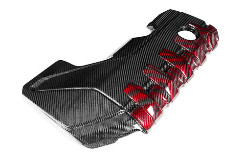 Eventuri - Audi RS3 Gen 2 / TTRS 8S Black and Red Engine Cover