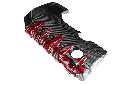 Eventuri - Audi RS3 Gen 2 / TTRS 8S Black and Red Engine Cover