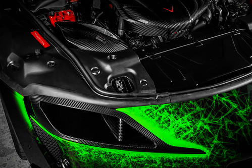 Toyota MK5 Supra Carbon Headlamp Duct