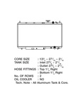 CSF Radiator - 94-01 Acura Integra