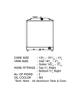 CSF Radiator - 92-00 Honda Civic (VTEC)Includes Del Sol Models