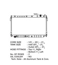 CSF Radiator -89-97 Mazda Miata