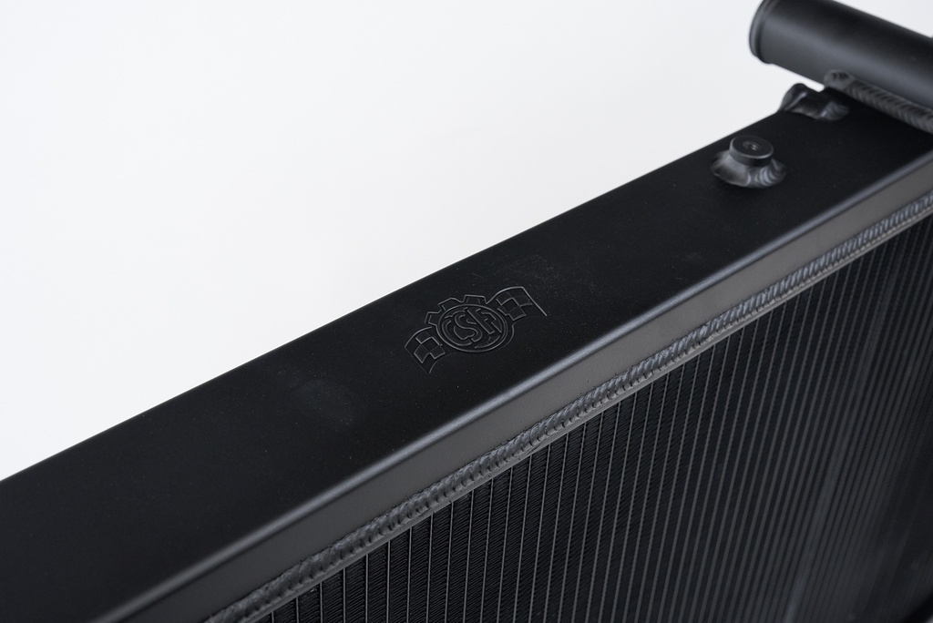 CSF Radiator - 93-98 Toyota Supra (Black)