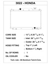 CSF Radiator - 03-05 Honda Civic Si