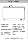 CSF Radiator - 01-05 Lexus IS300