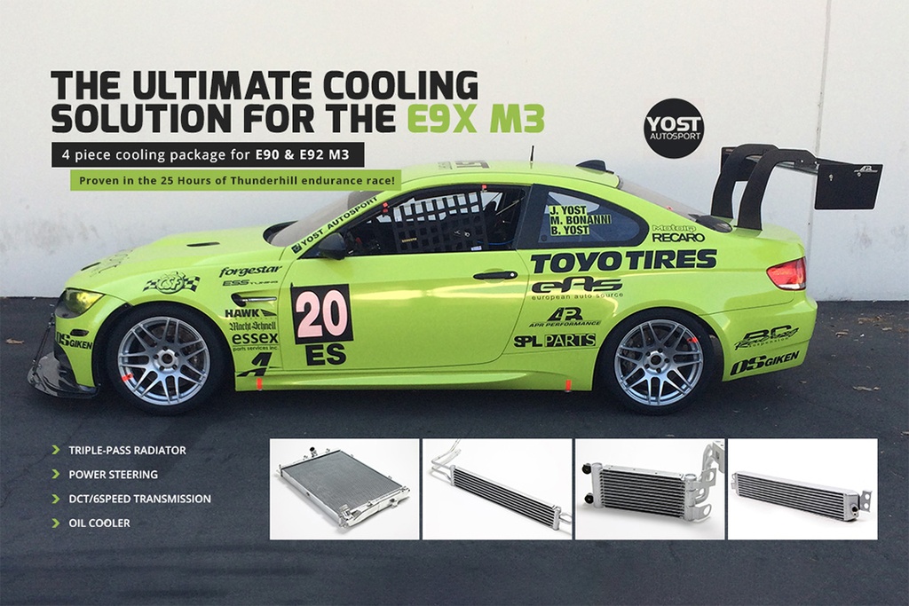CSF Radiator - BMW E9X M3 Triple Pass Radiator
