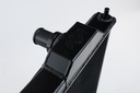 Mitsubishi Evo 4/5/6/7/8/9 - Full Size Slim Radiator w/ 12-inch SPAL fan & Shroud / Adjustable -16 or slip-on fittings (Black)