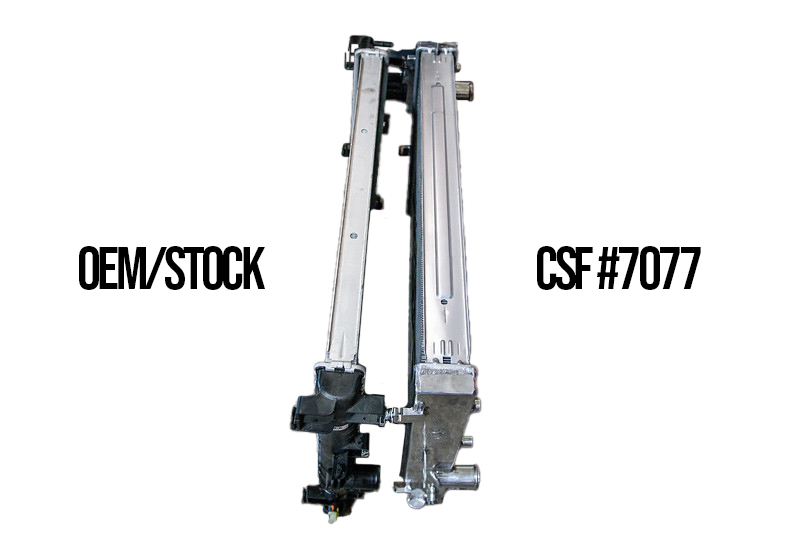 CSF Radiator - 14-19 Chevrolet Corvette (C7) Z06, Stingray, Grand Sport (17-19)