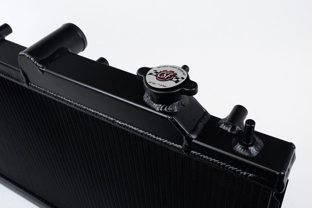 CSF Radiator - 08-14 Subaru Impreza STI (MT) 08-14 Subaru Impreza WRX (MT) 15-21 Subaru WRX STI (MT/CTV) 15-21 Subaru WRX (MT/CVT) 12-16 Subaru Impreza (MT/CVT) 05-09 Subaru Legacy (MT) 05-10 Subaru Outback (MT) 13-17 Subaru Crosstrek (MT/CVT) 13-15 Subaru XV Crosstrek (MT/CVT) 09-13 Subaru Forester (MT) (Multi-fit COMBO UNIT) (Black)