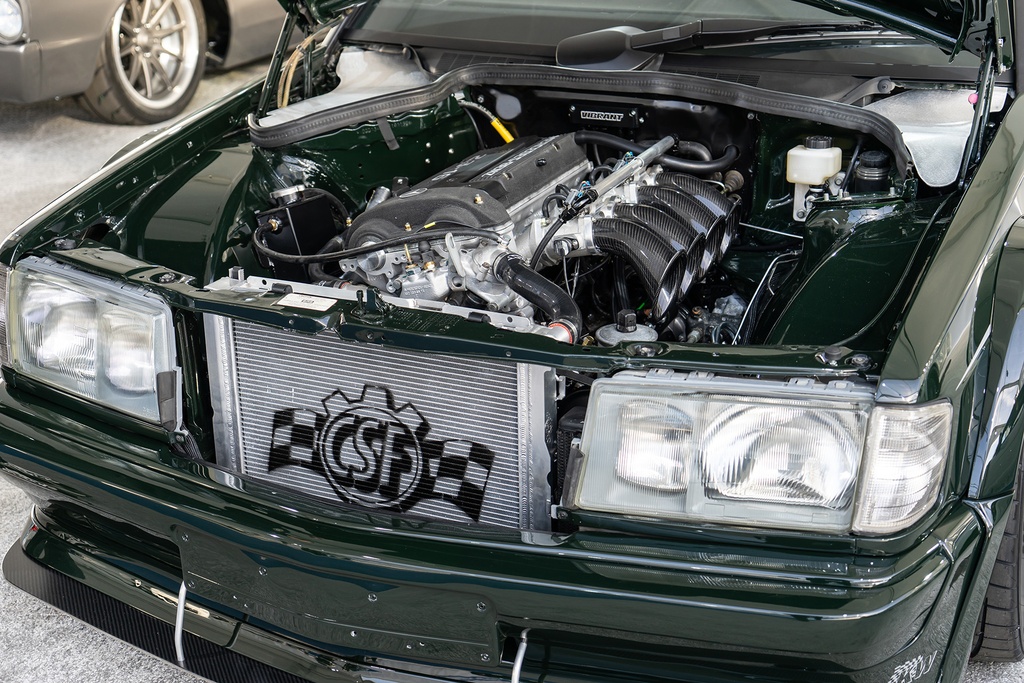 CSF Radiator - Mercedes 190E W201 Radiator 1984-1993 Mercedes Benz 190E 2.3-16 / 2.5-16 EVO