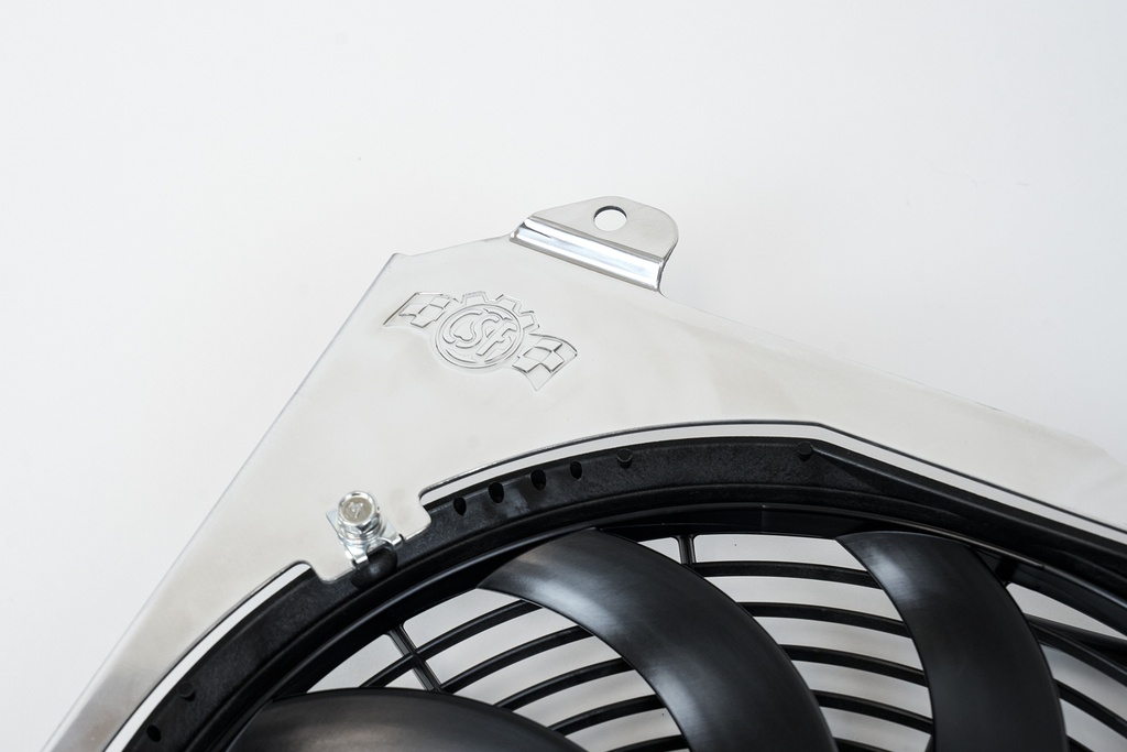 CSF - 92-00 Civic All-Aluminum Fan Shroud w/ 12-inch SPAL fan