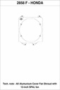 CSF - 92-00 Civic All-Aluminum Fan Shroud w/ 12-inch SPAL fan