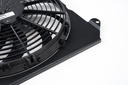 CSF - 92-00 Civic All-Aluminum Fan Shroud w/ 12-inch SPAL fan (Black)
