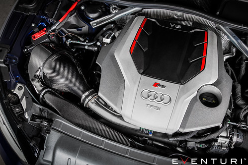 Eventuri - Audi B9 RS5/RS4 Black Carbon intake with secondary duct