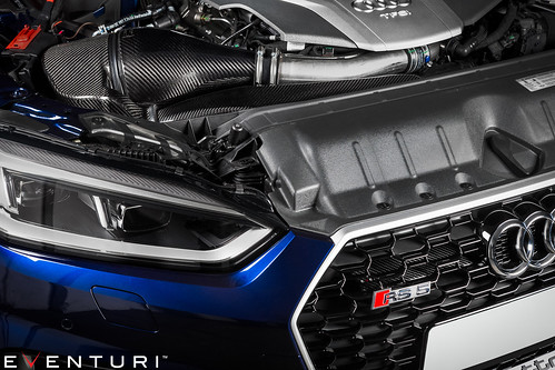 Eventuri - Audi B9 RS5/RS4 Black Carbon intake with secondary duct