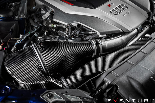 Eventuri - Audi B9 RS5/RS4 Black Carbon intake with secondary duct