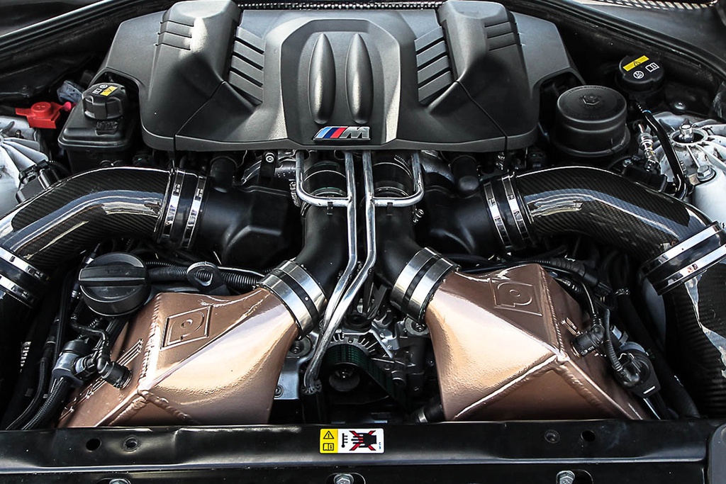 CSF - BMW F1X M5 & M6 - Twin Charge-Air-Cooler set in Raw finish