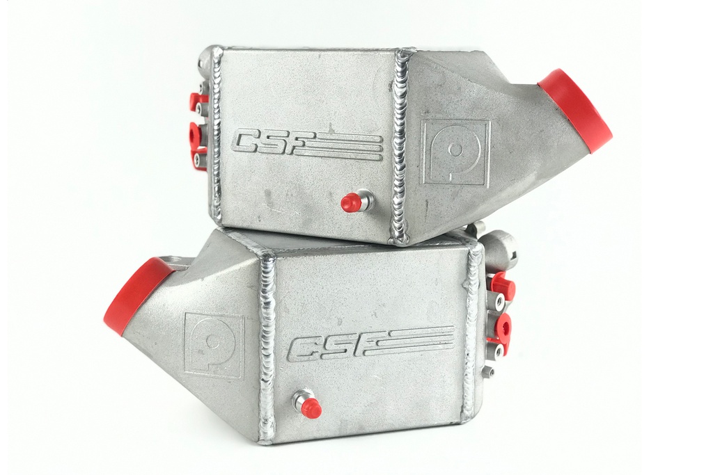 CSF - BMW F1X M5 & M6 - Twin Charge-Air-Cooler set in Raw finish