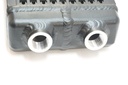 CSF - Universal Dual-Pass Oil Cooler w/ Direct Fitment for Porsche 911 center front oil cooler (RS Style) - M22 x 1.5 connections - 24'L x 5.75'H x 2.16'W