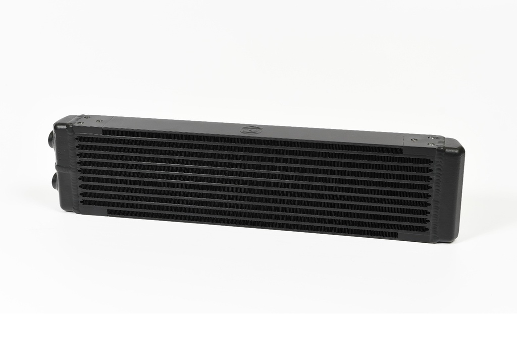 CSF - Universal Dual-Pass Oil Cooler w/ Direct Fitment for Porsche 911 center front oil cooler (RS Style) - M22 x 1.5 connections - 24'L x 5.75'H x 2.16'W