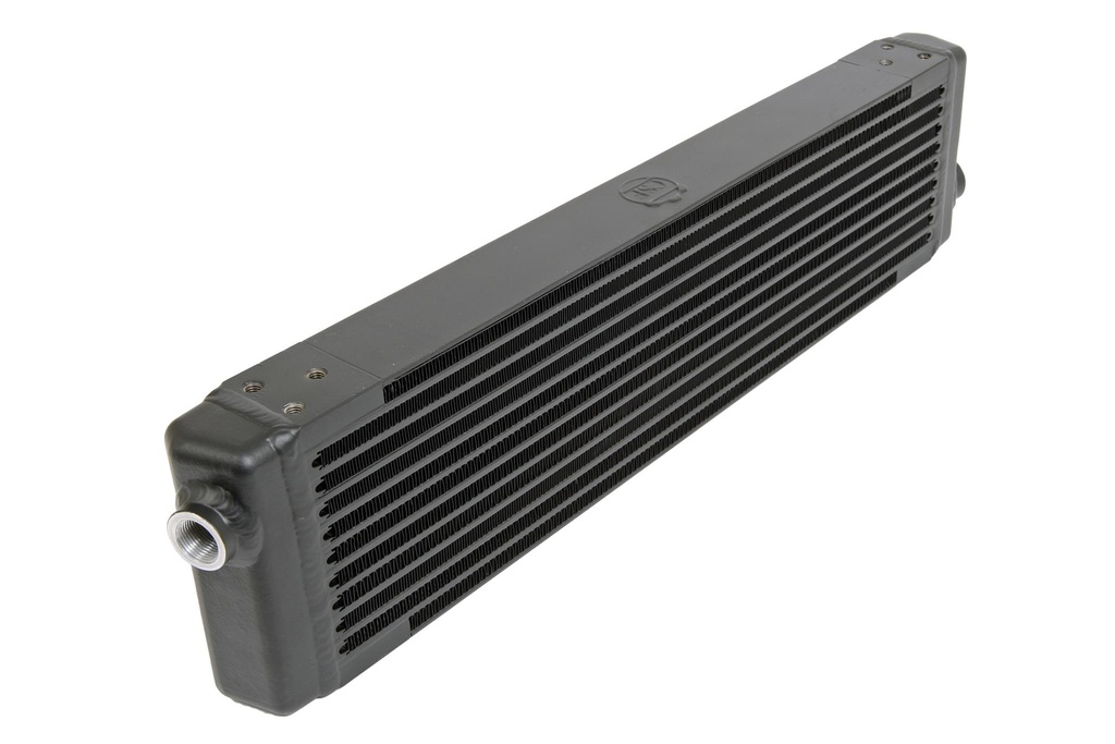 CSF - Universal Single-Pass Oil Cooler w/ Direct Fitment for Porsche 911 center front oil cooler (RSR Style) - M22 x 1.5 connections - 24'L x 5.75'H x 2.16'W