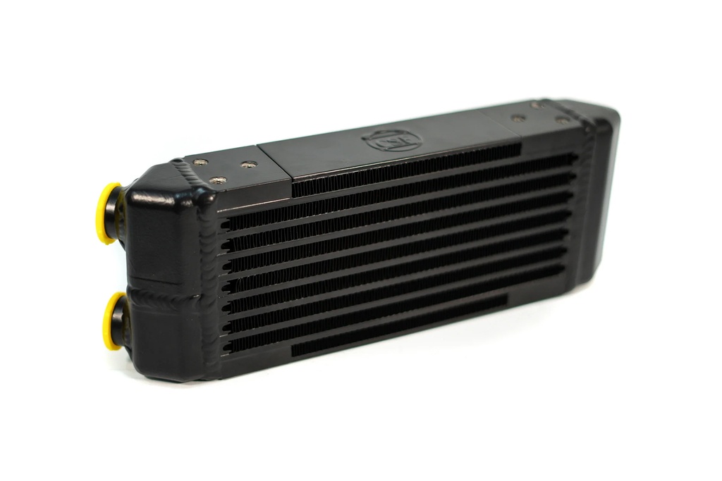 Universal Dual-Pass Oil Cooler - M22 x 1.5 connections - 13'L x 4.75'H x 2.16'W