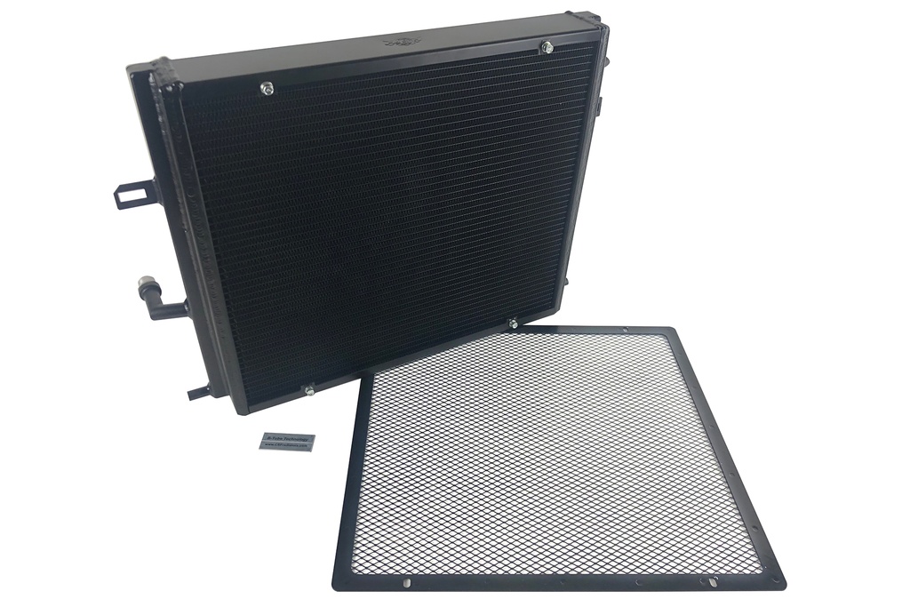 BMW Front Mount Heat Exchanger w/ Rock Guard (Black) (Triple Pass) 15-18 F20 BMW 120i 125i M140i(X) 15-18 F22/F23 BMW 218i 220i 230i(X) M240i(X) 14-18 F30 320i(X) 320e 330i(X) 340i(X) 14-18 F31/F34 GT BMW 320i(X) 330i(X) 340i(X) 15-18 F32/F33/F36 Gran Coupe BMW 420i(X) 430i(X) 440i(X)