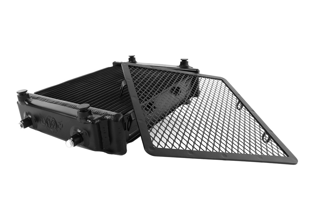 VAG MQB Quadruple Pass DSG Water Radiator & Auxilary engine radiator (combo model) fits: Audi 8X S1, Audi 8V S3, Audi 8S TT (2.0TSi), VW MK7 Golf R, SEAT 5F Leon Cupra