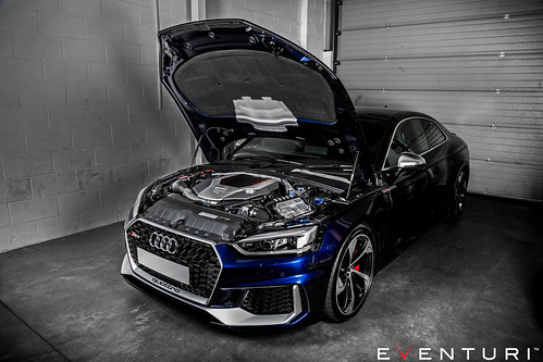 Eventuri - Audi B9 RS5/RS4 Black Carbon intake with secondary duct