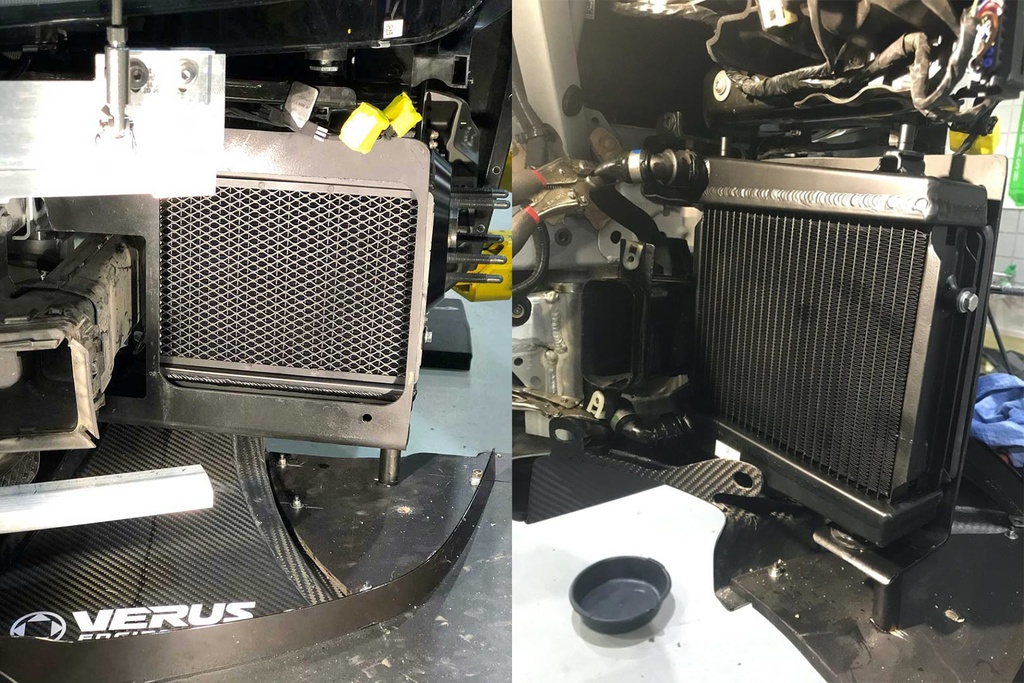2019+ Toyota GR Supra (A90/A91) 18-20 BMW G20 320i & M340i(X) 17-20 BMW G29 Z4 30i & Z4 M40i - Auxiliary Radiator