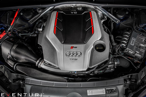 Eventuri - Audi B9 RS5/RS4 Black Carbon intake with secondary duct